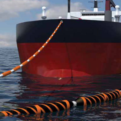 OCIMF Mainline Floating Hoses for marine storage.