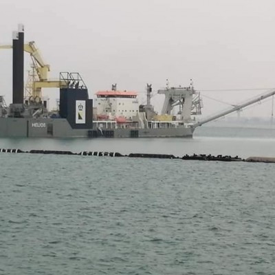 Dredge Full Armored Floating Hoses for Land reclamation