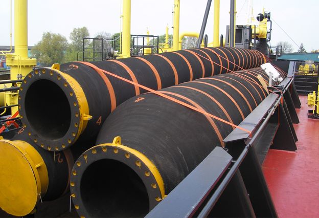 Self-floating Hoses for dredging manufactured by HOHN Group