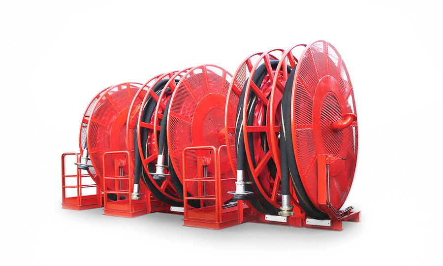 hoses reels systems manufacturer - HOHN GROUP:Oil and Gas·Dredging·Offshore  Construction:Marine Services SINCE 1988