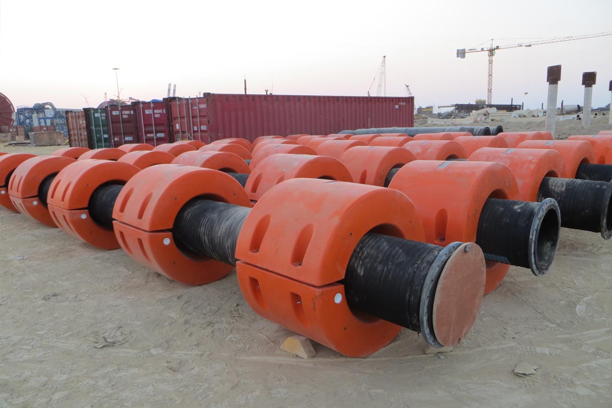 Dredger hoses and plastic floats by manufacturer-HOHN GROUP